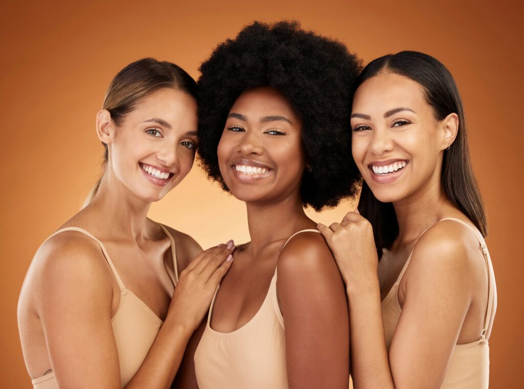 Groupe de femmes, soins de la peau – Medesthétique